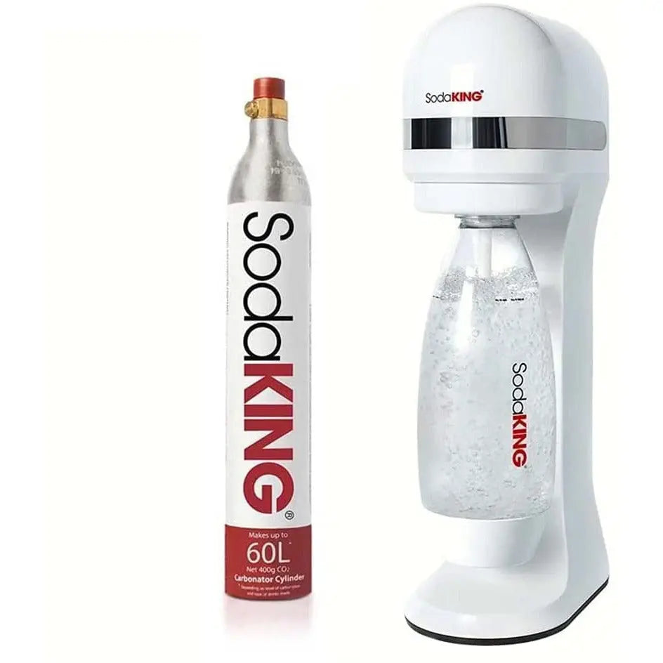 SodaKING  Sparkling Water Machine, White Pattan Australia